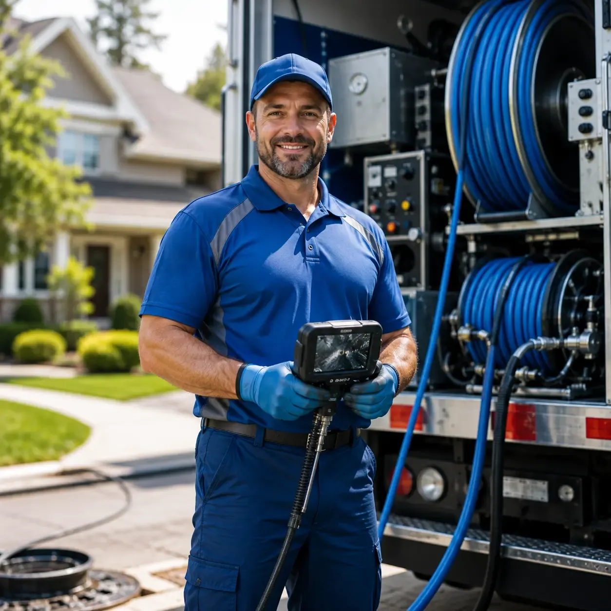 Local outdoor drain cleaning specialists in Saluda, VA